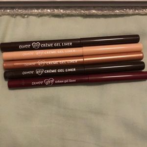 Colourpop Creme Gel Liners Only Swatched